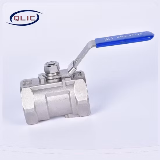 Industrial/Sanitary Full Bore Threaded NPT/BSPT/Bsp Stainless Steel CF8/CF8m DN15 Floating Check Valve/Strainer/Globe Valve/Ball Valve